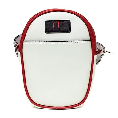 Warner Bros. Horror Movies Bag, Crossbody, It Pennywise Smiling Face Applique, Vegan Leather - Image 3