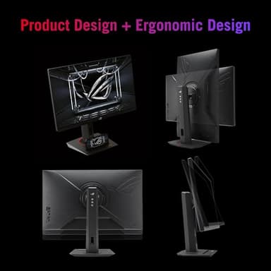 ASUS ROG Strix 27” QHD (2560x1440) HDR400 USB-C Gaming Monitor (XG27ACS), 180Hz,1ms, Fast IPS, 133% sRGB, Extreme Low Motion Blur Sync, G-Sync Compatible, DisplayWidget, Tripod Socket, 3 Year Warranty - Image 7