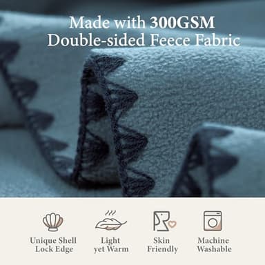 Loesuona Super Soft Fleece Dog Blanket - 1 Pack, Dog Blankets for Small Dogs, Dog Blankets for Medium Dogs Washable, 40"x32" Puppy Blankets for Couch, Cat Blanket,All-Season Comfort - Image 3