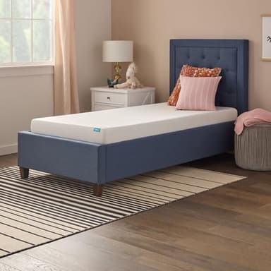 Linenspa 5 Inch Gel Infused Memory Foam Mattress - Twin Size - Firm - Low Profile Bed - Mattress in a Box - Youth or Kids Bed - Guest Bedroom - Pressure Relieving and Breathable - CertiPur Certified - Image 7