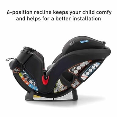 Graco TriRide 3-in-1 Convertible Car Seat - Highback Booster, Forward & Rear Facing Modes, Suitable from Newborn to Preschooler, Perfect for Long Journeys in Redmond Color - Image 5
