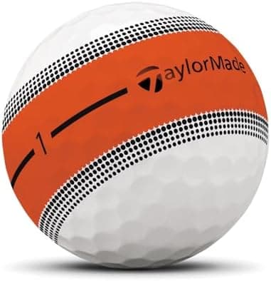 TaylorMade Tour Response Golf Balls, Enhanced 360° ClearPath Alignment, Speed Wrapped Core for Distance and Feel, Pack of 12 - Image 5