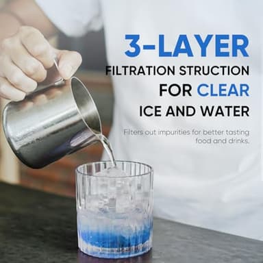 PUREPLUS DA97-17376B Replacement for Samsung HAF-QIN, HAF-QIN/EXP, DA97-08006C, RF23M8070SG, RF23M8070SR, RF23M8090SG, RF23M8090SR, RF23M8570SR, RF23M8590SG,RWF4200A, Refrigerator Water Filter,3PACK - Image 8