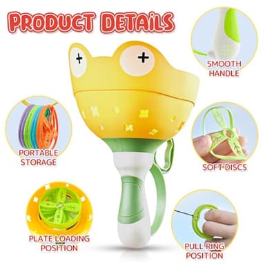 Outside Toys for Kids Ages 4-8 - Manual Capture Catching Game - Toddler Chasing Toy for Boys & Girls, Ages 3-7 - Outdoor Fun Family Games - Image 6