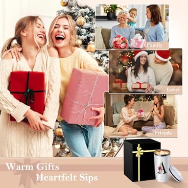 20 Oz Insulated Coffee Cup with Lid Car Tumbler Travel Mug Women Her Sister Mom Girlfriend Aunt Best Friend Friendship Grandma Bestie Wife Daughter Law Lady Happy Birthday Cool Unique Cute Gifts - Image 7