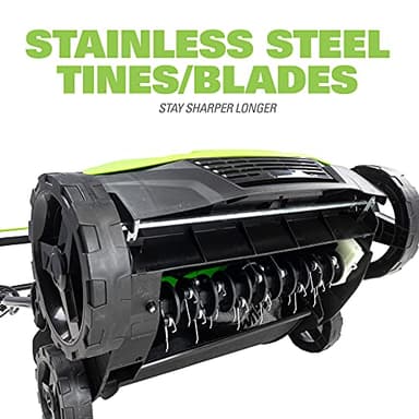 Greenworks 13 Amp 14-Inch Corded Dethatcher / Scarifier, DT13B00 - Image 5
