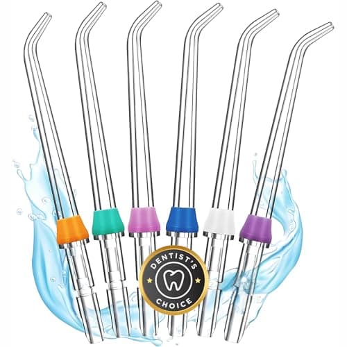 Water Flosser Replacement Tips for Waterpik, Replacement Heads for Waterpik (6 Classic Jet Tips) - Image 1