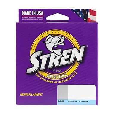 Stren Original®, Clear/Blue Fluorescent, 25lb | 11.3kg Monofilament Fishing Line, Suitable for Freshwater Environments - Image 6