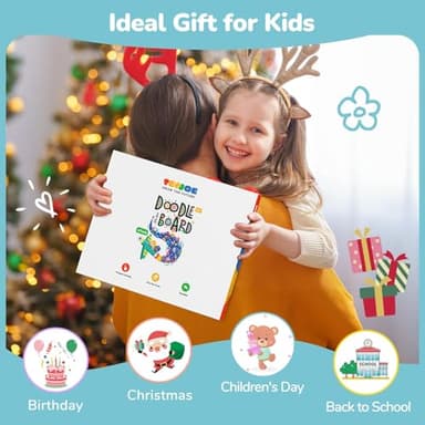 TECJOE 4 Pack LCD Writing Tablet, 8.5 Inch Colorful Doodle Board Drawing Tablet for Kids, Kids Travel Games Activity Learning Toys Birthday Gifts for 3 4 5 6 Year Old Boys Girls Toddlers Preschooler - Image 7