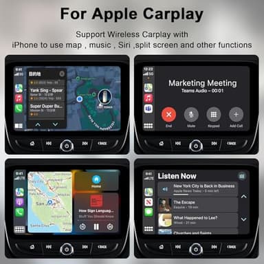 Wireless Carplay Adapter for Apple, 2025 Mini Stable Wireless carplay Adapter Smallest Fast Convert Factory Wired to Wireless CarPlay Dongle Cars for iOS for auto 2 in 1 - Image 4