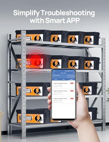 ECO-WORTHY 48V 280Ah (4 Pack 12V 280AH) LiFePO4 Lithium Battery with Bluetooth, Low-Temp Protection, 6000+ Deep Cycles, 14.34kWh Energy, for RV, Off-Grid, Solar Power System, Home Backup, Marine - Image 8