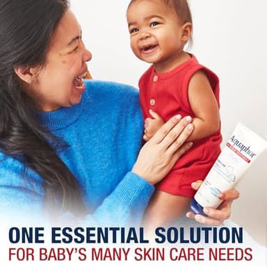 Aquaphor Baby Skin Care Essentials Gift Set with Baby Wash and Shampoo (16.9 Fl Oz) + Healing Ointment for Chapped Skin and Drool Rash (7Oz) + Diaper Rash Cream (3.5Oz), Hypoallergenic - Image 5
