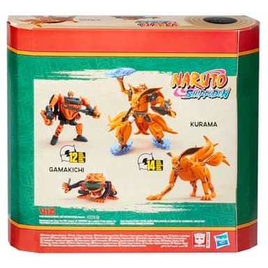 Transformers Collaborative Naruto Shippuden, Kurama & Gamakichi, Anime Toys, Action Figures, 8+ - Image 6