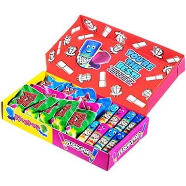 Bazooka Brands Halloween Candy Variety Pack, 30 Ct Bulk Individually Wrapped Hard Candy from Push Pop & Ring Pop, Full Size, Birthday Party Favors, Trick or Treat, Halloween Bowls, Gifts for Kids - Image 6