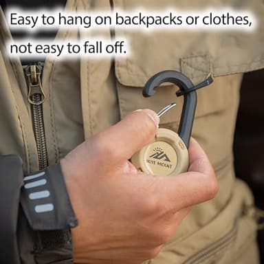 Yojaro Retractable Keychain Heavy Duty 2Pack, Multitool Carabiner Badge Holder, Retractable Keychain Clip Id Holder, Upgraded 58cm Stainless Steel Cord Yellow - Image 4