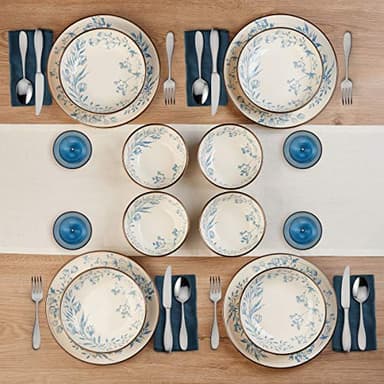 Pfaltzgraff Bella 12 Piece Dinnerware Set, Service For 4, Multicolor - Image 8