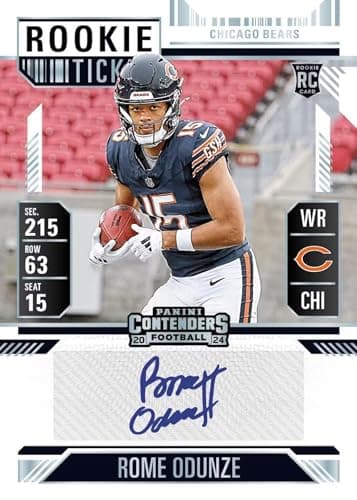 2024 Panini Contenders Football Trading Card Blaster Box (1 One Autograph or Memorabilia Card Per Box) - Image 6