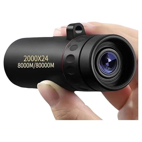 Compact High Power Monocular Telescope, 8X Magnification Portable Single Tube for Hiking, Bird Watching, Stargazing, and Outdoor Adventures - Image 1