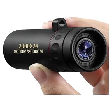 Compact High Power Monocular Telescope, 8X Magnification Portable Single Tube for Hiking, Bird Watching, Stargazing, and Outdoor Adventures - Image 1