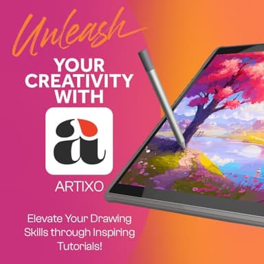 X11 Drawing Tablet • PicassoTab • No Computer Needed • 11" Screen • Drawing Apps & Tutorials • Stylus Pen • Portable • Standalone • Best Gift for Beginner Digital Graphic Artist • PX11 - Image 3