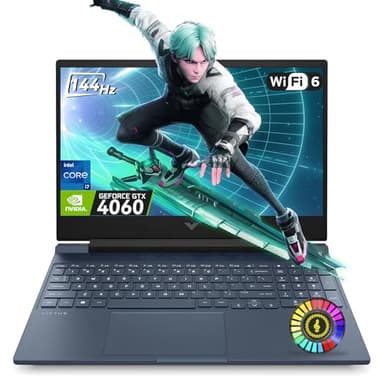 HP Victus 15 Gaming Laptop,Intel Core i7-13620H(10C/16T), NVIDIA GeForce RTX 4060,15.6“FHD Display Laptop Computer,32GB RAM 2TB NVMe SSD with Webcam,Backlit KB,Type_C,Wi-Fi 6,Windows 11 Pro - Image 1