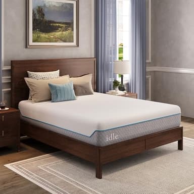 EGOHOME 12 Inch Full Mattress in a Box, Gel Infused Memory Foam Mattress with Cooling Cover, Medium Firm for Back Pain Relief, Foam Made in USA, Fiberglass Free, CertiPUR-US Certified, 54”x75”x12” - Image 9
