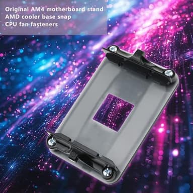 ECKDZMY AM4 Backplane Back Durable CPU Heatsink Bracket CPU Fan Cooling Mounting Sheet Plate for AM4 AMD Socket - Image 2