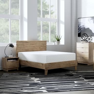 Signature Design by Ashley Full Size Chime 12 Inch Medium Firm Memory Foam Mattress with Green Tea & Charcoal Gel for Pressure Relief, Fiberglass Free, Mattress In A Box - Image 4