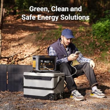 VTOMAN FlashSpeed 600, Portable Power Station 499Wh, 70Min Fully Charged, 600W(Peak 1200W) LiFePO4 Battery Solar Generator, 9 Output Ports for Vehicle Emergency, Road Trip, Outdoor Camping - Image 9