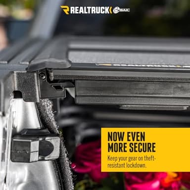 RealTruck BAK BAKFlip MX4 Hard Folding Truck Bed Tonneau Cover | 448130 | Fits 2019-2025 Chevy/GMC Silverado/Sierra, w/MultiPro/Flex Tailgate (Will not fit Carbon Pro Bed) 5' 10" Bed (69.9") - Image 7
