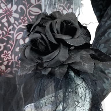 Haunted Hill Farm Rising Ghost Bride by Tekky, Battery-Operated, Sound Activated Animatronic with Sound Effects and Lights for Indoor or Covered Outdoor Creepy Halloween Decoration - Image 11