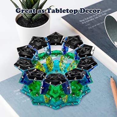Magnetic Fidget Sphere Stress Relief Toys for Adults Kids, Anxiety Sensory Fidget Toys with Strong Neodymium Magnets, Desk ADHD Focus Tool Gift for Men Women (2.67'' Travel-Safe Toy Ball) - Image 5