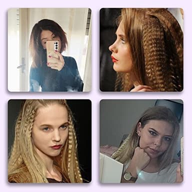 Crimping Iron Hair Crimper for Hair DSHOW Hair Volumizing Crimper with Titanium Ceramic Plates Styling Tools for Women Girls - Image 6