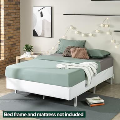 ZINUS 9 Inch Metal Smart Box Spring with Quick Assembly, Mattress Foundation, Strong Metal Frame, Easy Assembly, Queen - Image 4