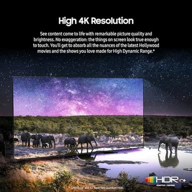 Samsung 50-Inch Class Neo QLED 4K QN90D Series Mini LED, Neo Quantum HDR+ Smart TV w/Dolby Atmos, Object Tracking Sound+, Motion Xcelerator, Real Depth Enhancer Pro, Alexa Built-in (QN50QN90D, 2024) - Image 4