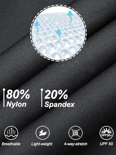 DEVOROPA 2 Pack Boys' Swim Jammers Youth Competitive Swim Team Suit Quick Dry Athletic Swimming Shorts UPF 50+ Black/Black-Blue XS - Image 4