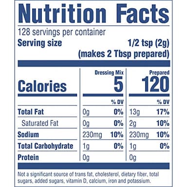 Hellmann's Italian Salad Dressing Dry Mix Pouch Vegan, Gluten Free, No added MSG, 9.2 oz, Pack of 12 - Image 2