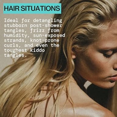 Pacifica Coconut Milk Hair Detangler Spray - Leave In Conditioner Spray, Detangling Elixir Suitable for All Types, Fine and Curly Hair Products, Smoothing, Moisturizing, and Anti-Frizz - 207 mL - Image 5