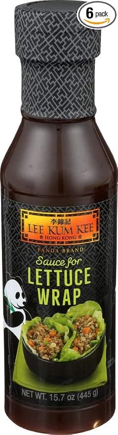 Lee Kum Kee Panda Brand Sauce for Lettuce Wrap, 15.7 Ounces, 0g trans fat, Zero High Fructose Corn Syrup or Artificial Flavors, Cholesterol Free (Pack of 6 - Image 1