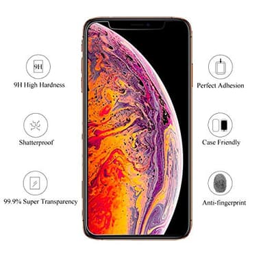 Ailun Screen Protector for iPhone 11 Pro Max/iPhone Xs Max 3 Pack 6.5 Inch 2019/2018 Release Case Friendly Tempered Glass - Image 3