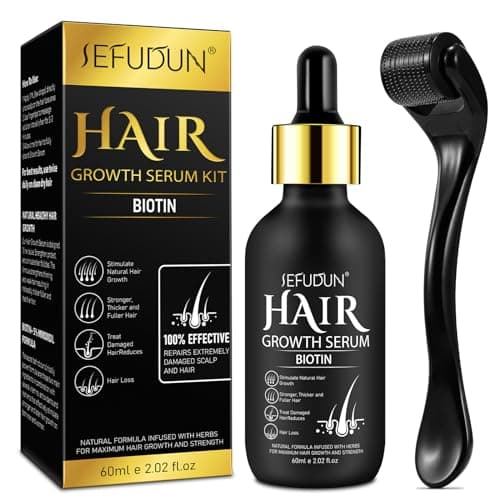 5% Minoxidil Hair Growth Oil for Men and Women - Regrowth Serum, Extra Strength Spray for Hair Loss, Thicker Healthier Hair, Beard Growth Kit, Topical Treatment, 2.02 oz - Image 1