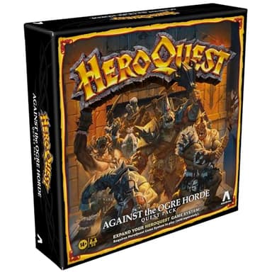Avalon Hill Heroquest Against The Ogre Horde Quest Pack | Roleplaying Game | Ages 14+ | 2 to 5 Players | Requires HeroQuest Game System to Play, Multicolor, Pack 1 - Image 15