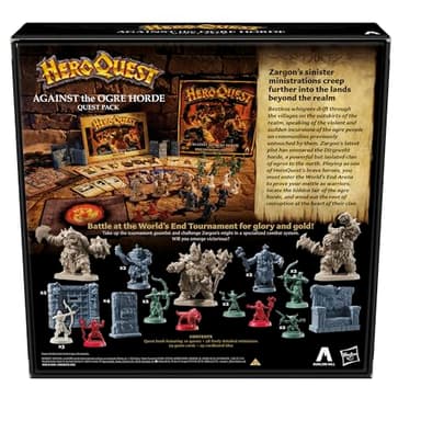 Avalon Hill Heroquest Against The Ogre Horde Quest Pack | Roleplaying Game | Ages 14+ | 2 to 5 Players | Requires HeroQuest Game System to Play, Multicolor, Pack 1 - Image 2