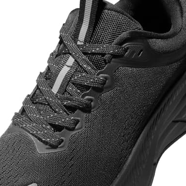 NORTIV 8 Women's Walking Shoes Cushion Comfortable ActiveBreeze Running Tennis Shoes Non-Slip Workout Gym Sports Athletic Breathable Fashion Sneakers,Size 6.5,All Black,SNWS248W - Image 8