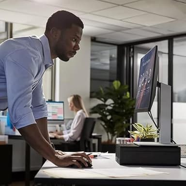 HP ProDesk G9 SFF Desktop Computer| 13th Core i3 CPU| Dual 4K Display Support| 16GB RAM, 512GB SSD| WiFi| Bluetooth| HDMI, USB, RJ-45| Windows 11 Pro| Wired Keyboard & Mouse| Business & Personal Use - Image 6