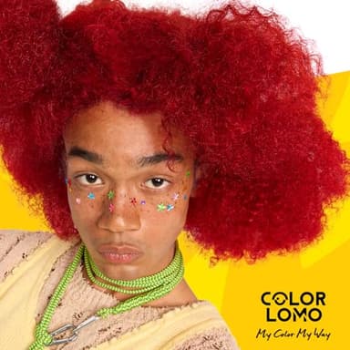 COLORLOMO Semi Permanent Hair Color - 6 oz Color Depositing Conditioner with Shea Butter & Almond Oil- Color Conditioner Depositing Hair Mask - Vegan, Paraben, Ammonia & Sulfate Free -Red - Image 7