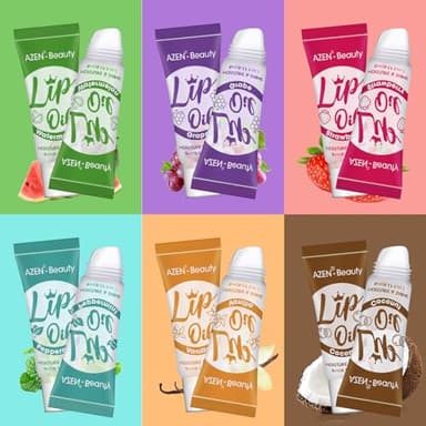 AZEN 60 Pack Lip Gloss Set, Clear Lip Gloss Bulk, Lip Oil for Dry Cracked Lips Moisturizing Hydrating Nourishing with Vitamin E - Image 4