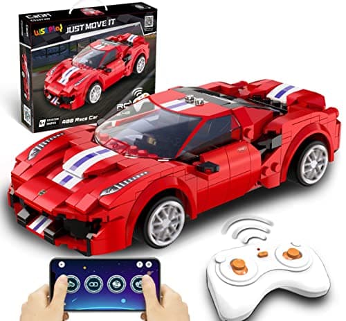 WISEPLAY STEM Toys for 7-10 Year Old Boys & Girls - 306Pcs RC Car Building Block Set - STEM Building Toys for Boys & Girls Ages 6-10 Years - Great Remote Control Car Birthday Gift for Kid - Image 1