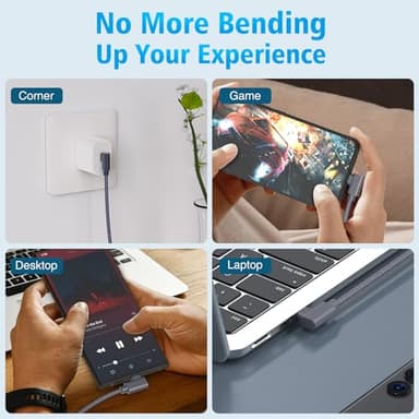 USB C to USB C Cable for MacBook Air/Pro, iPad Pro 12.9 11 inch, iPad Air 5 4, Mini 6, iPhone 15/15 Pro/15 Plus/15 Pro Max, Samsung Galaxy, Pixel, LG, Type C Fast Charging Cord 60W 6.6FT - Image 6