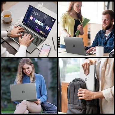 jumper Laptop 16 Inch, 16GB RAM 512GB SSD, FHD 1920x1200 Display(16:10), Laptop Computer with Quad Core N CPU, 38WH Battery, Cooling System, Numeric Keyboard, 4 Speakers, Business Student Laptops. - Image 7